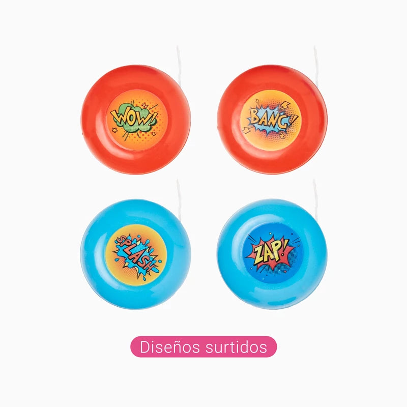 Relleno Piñata Juguete Yoyos Colores Surtidos