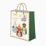 Bolsa Regalo Grande Cartón Navidad 30 x 10 x 42 cm Carta Petit Reyes Magos