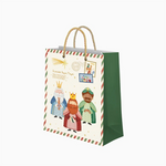 Bolsa Regalo Mediana Cartón Navidad 26 x 10 x 32 cm Carta Petit Reyes Magos