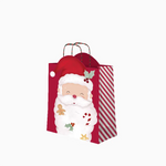 Bolsa Forma Regalo Pequeña Cartón Navidad 18 x 10 x 24 cm ¡Llega Papá Noel!