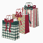 Sacchetti regalo natalizi piccoli 18 x 10 x 24 cm Gift Atelier
