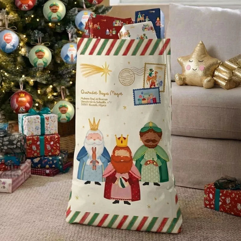 Saco XL Papel para Regalo Petit Reyes Magos