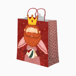 Bolsa Forma Regalo Navidad Grande 30 x 10 x 42 cm Petit Reyes Magos Gaspar