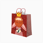 Bolsas Forma Regalo Navidad Mediana 26 x 10 x 32 cm Petit Reyes Magos Gaspar