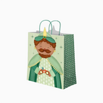 Bolsas Forma Regalo Navidad Mediana 26 x 10 x 32 cm Petit Reyes Magos Baltasar