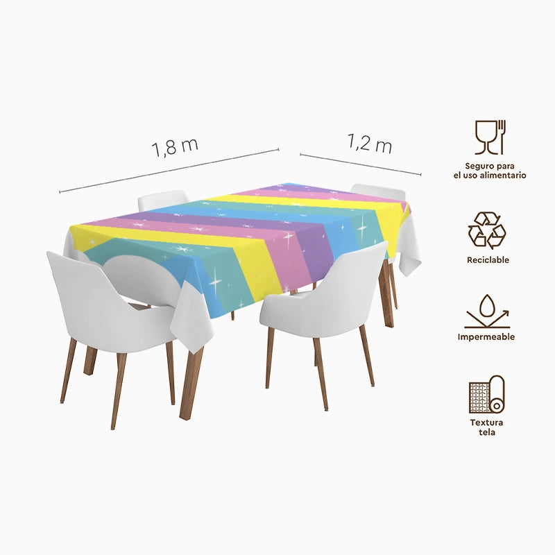 Einhornfaltung Falten 1,20 x 1,80 m