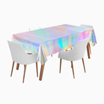 Music impermeable folding tablecloth 1.20 x 1.80 m iridiscent