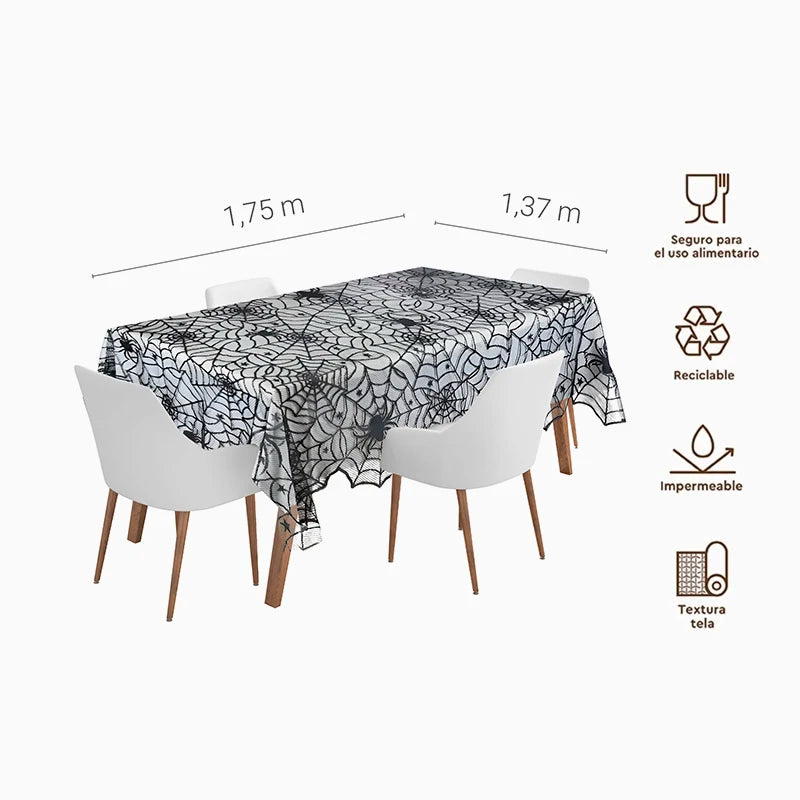 FOLDED TABLE TABLA CBEAÑAS 1.35 x 1.75 m Halloween