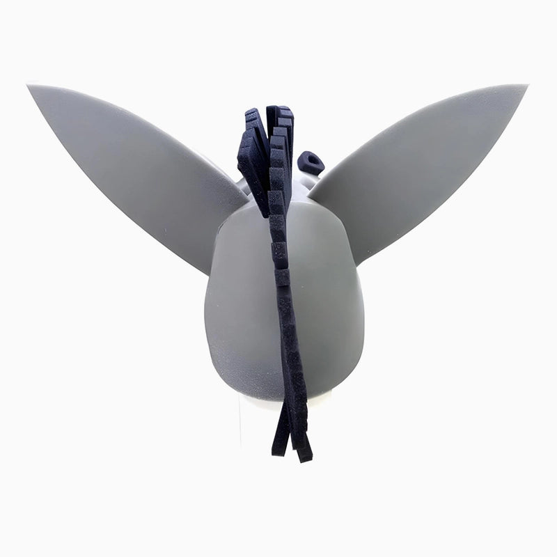 Burro de chapéu de borracha de espuma gigante