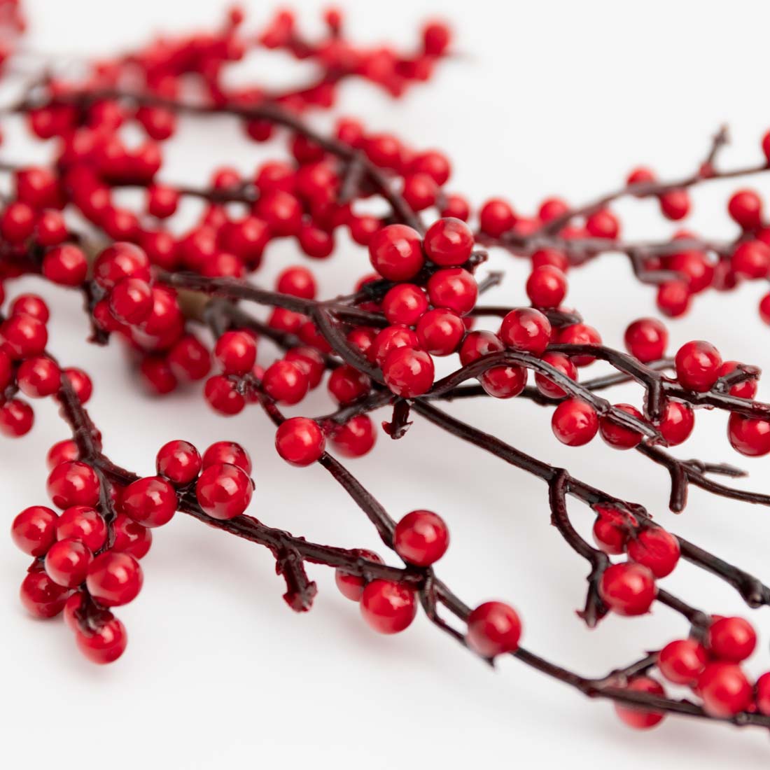 Artificial branch Red berries