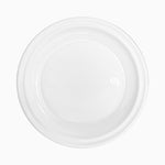 Plato Llano Redondo Plástico PS Reutilizable Ø 25 cm Blanco (50 uds)