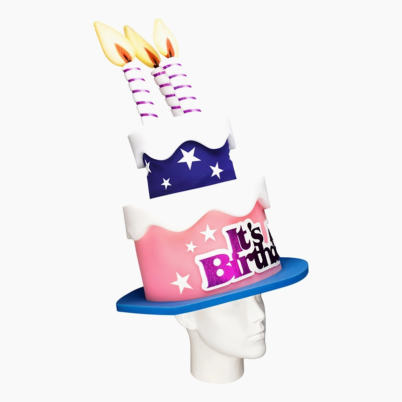 Bolo de aniversário gigante de espuma goma