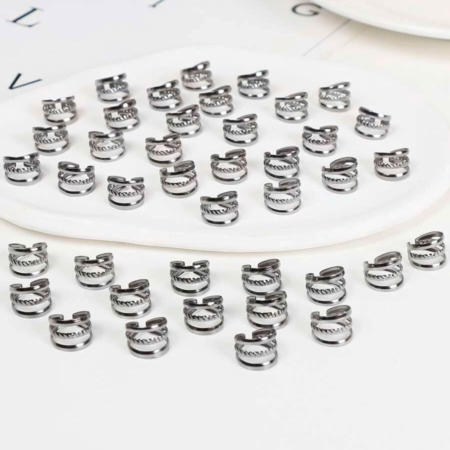 Black Ring Hair Accessory / Pack 1 UD (40 pieces)
