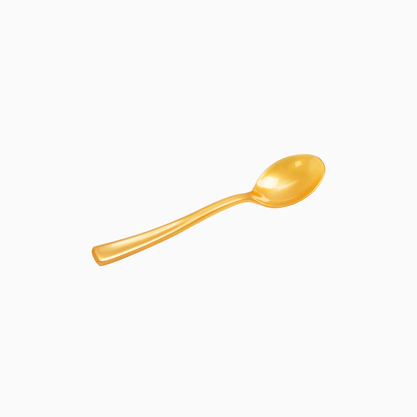 Gold reusable premium teaspoon 12 units