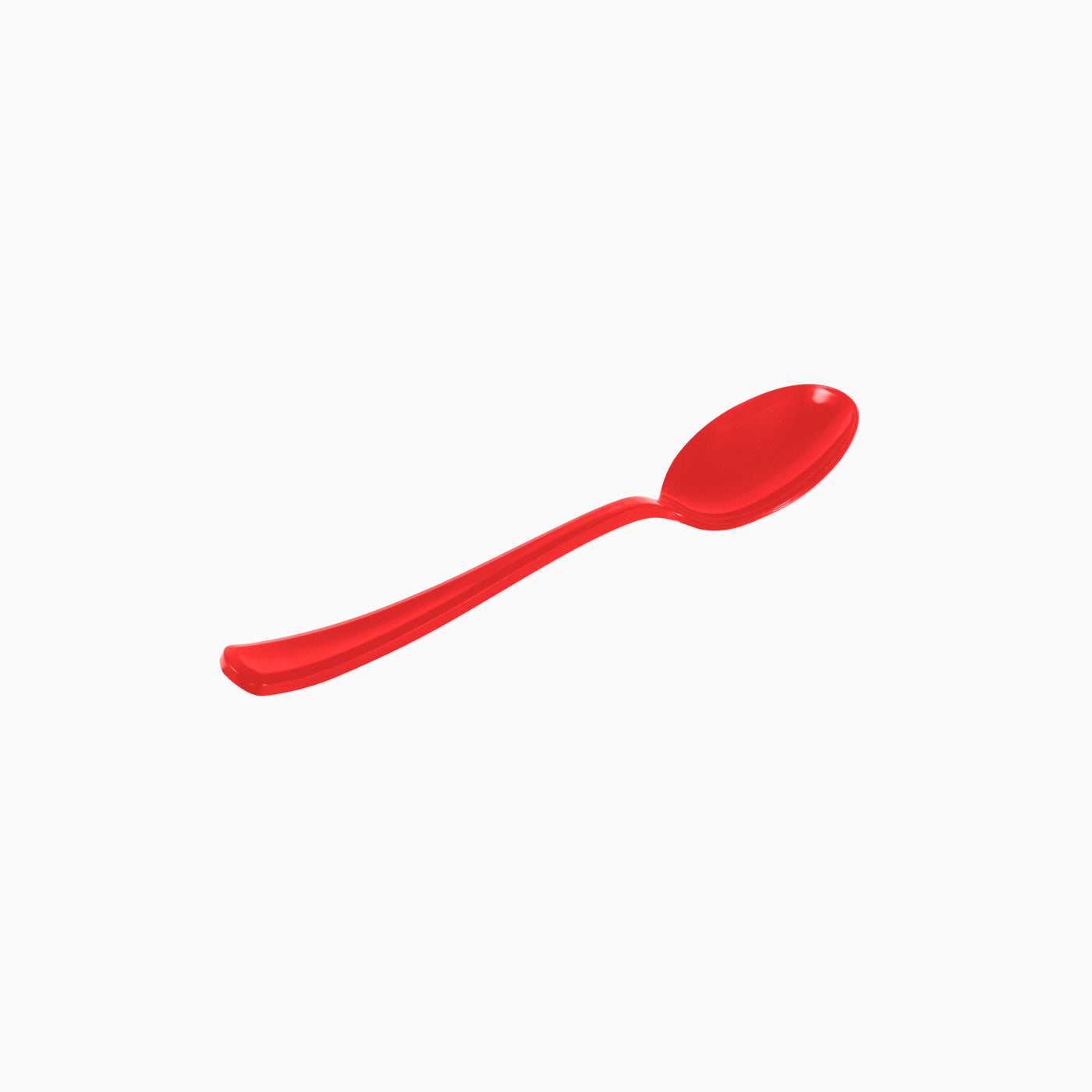 Red reusable premium teaspoon