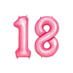 18 Geburtstagsfolie Globe Pastell