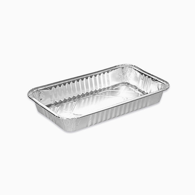 Bandeja Aluminio Rectangular 22.6 x 16.6 x 3.6 cm
