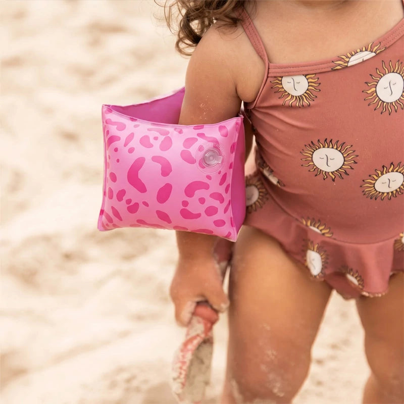 Inspiracion con Manguitos Infantiles Animal Print Rosa