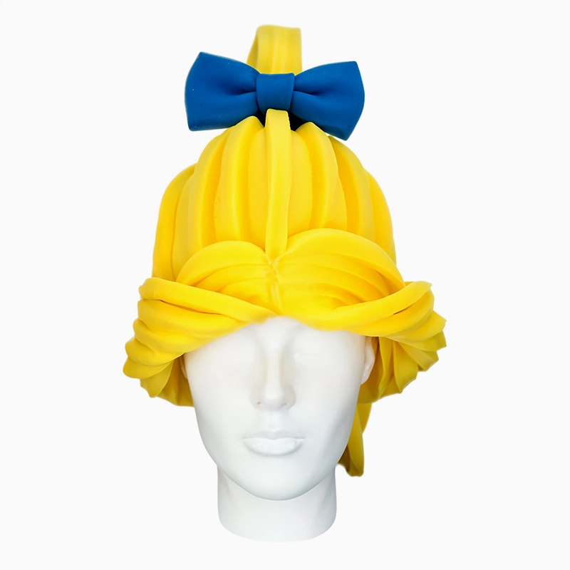 Bush de peruca de borracha de espuma gigante