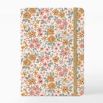 Libreta con Goma 13 x 1.5 x 19 cm Floral Liberty Amarillo