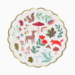 Christmas Plate Forest