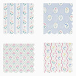 Napkin 33 x 33 cm Floral print cake