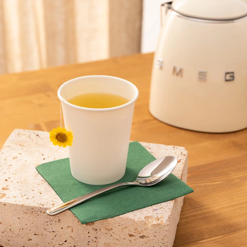 Glass de papelão biodegradável médio 200cc branco