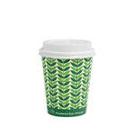Eco Green cardboard glass with Drink 250 cc lid