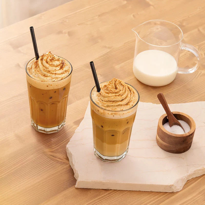 Pajita Plástico PP Reutilizable 20 cm Negro