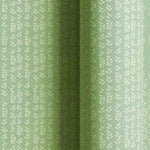 Papel de Regalo 70 cm x 2 m Verde Menta con Hojas