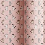 Papel de Regalo 70 cm x 2 m Rosa con Gatitos