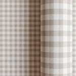 Papel de Regalo 70 cm x 2 m Vichy Beige