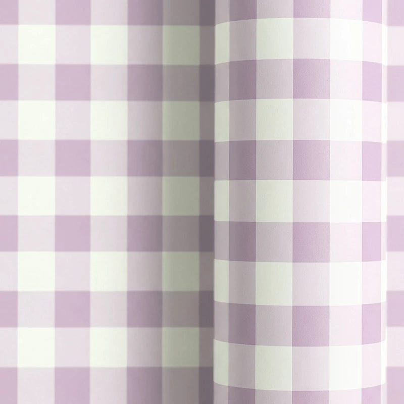 Papel de Regalo 70 cm x 2 m Vichy Lavanda