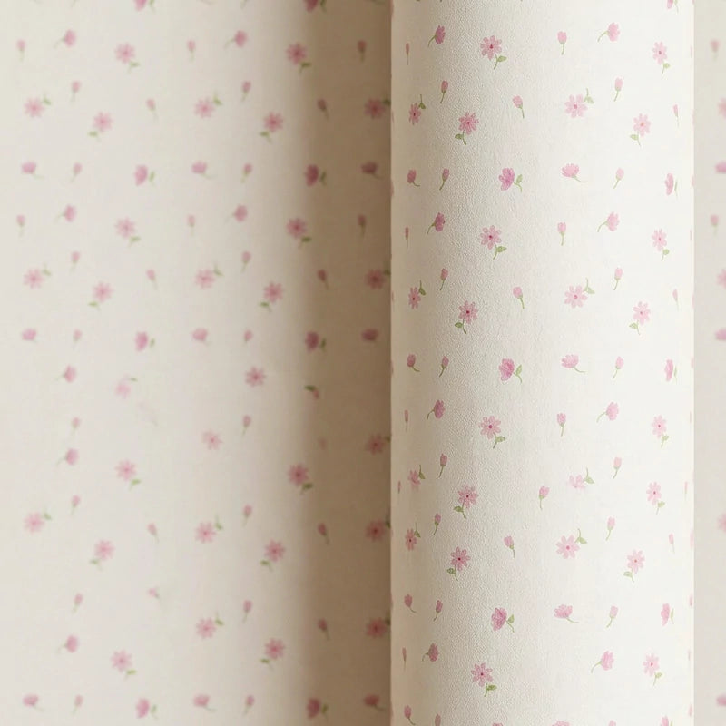 Papel de Regalo 70 cm x 2 m Flores Rosas