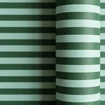 Papel de Regalo 70 cm x 2 m Rayas Verdes