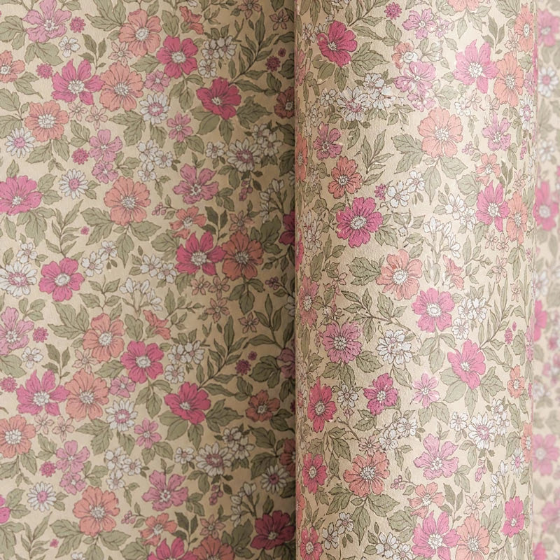 Papel de Regalo 70 cm x 2 m Floral Liberty Rosa
