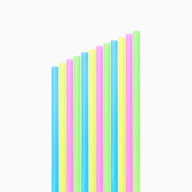 Pajita Extralarga Plástico PP Reutilizable 26 cm Multicolor