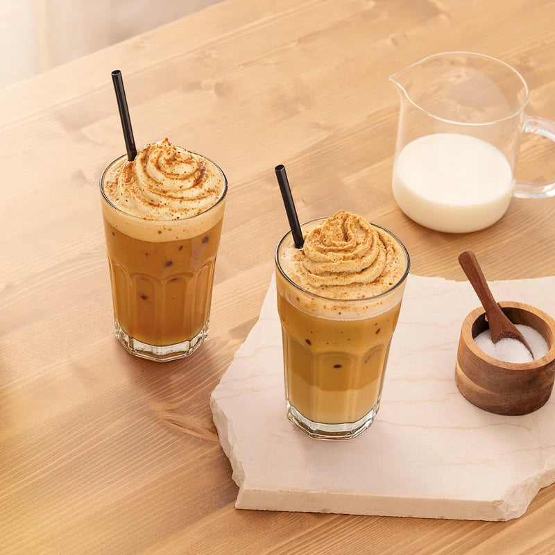 Pajita Cocktail Plástico PP Reutilizable 18 cm Negro