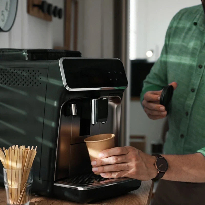 Vaso Cartón + PE 80 cc Kraft Take Away (35 uds)