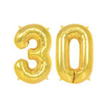 30 Foil d'anniversaire Globo