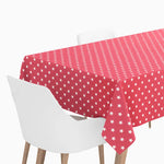 Rollo Mantel Estrellas Blanco 1,20 x 1,80 m Rojo