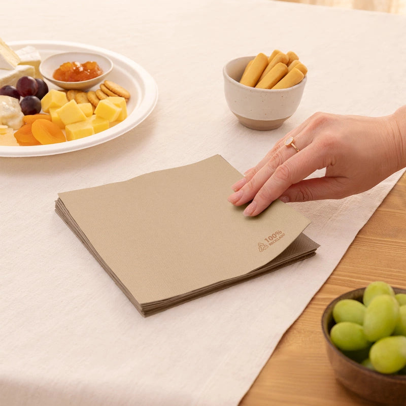 Papel premium 25 x 25 natureza