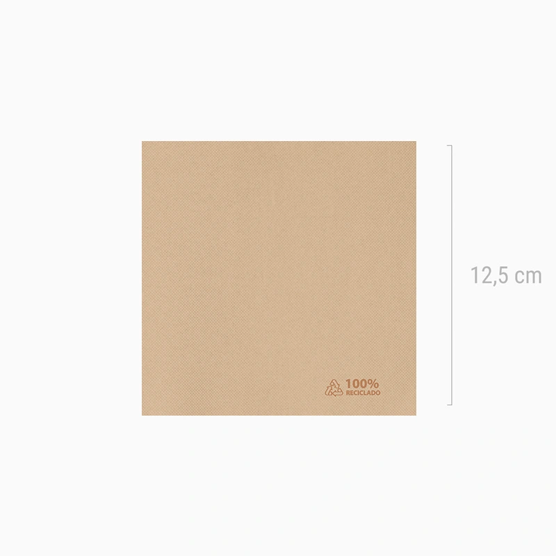 Premium Paper Napkins 25 x 25 Nature