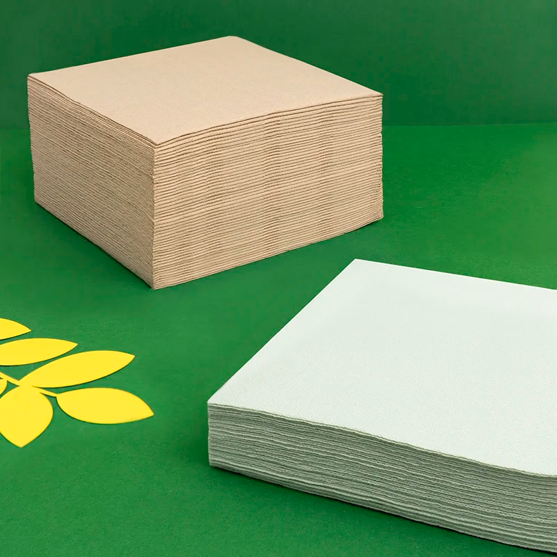 Guardanapos de papel premium 40 x 40 eucalipto