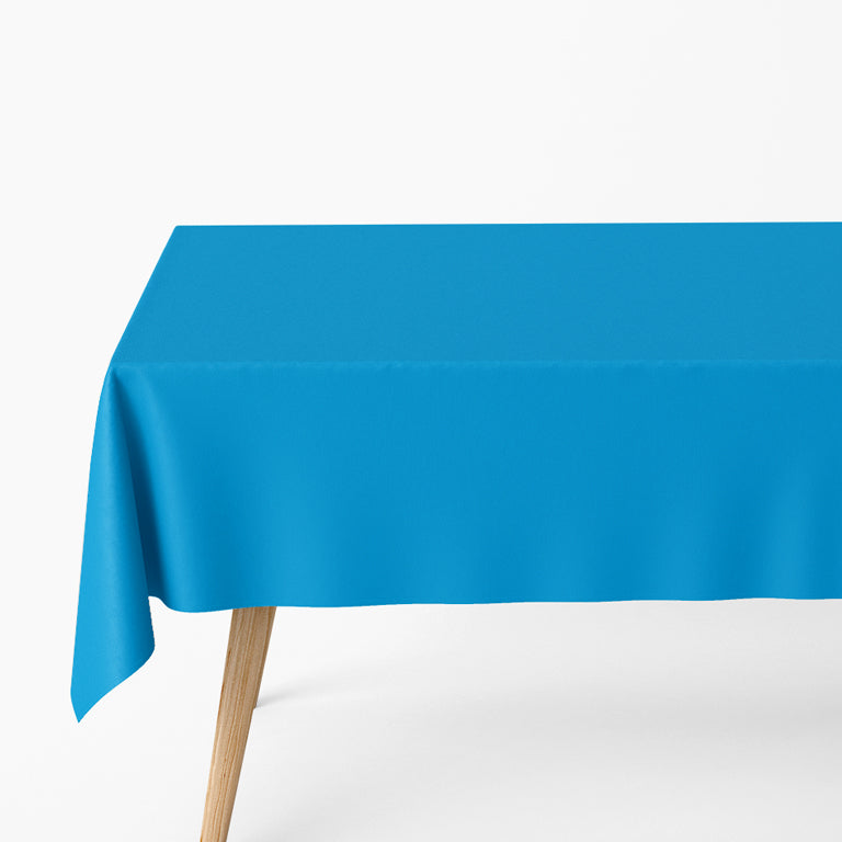 Toca de mesa dobrável à prova d'água 1,20 x 1,80 m azul