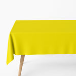 Toca de mesa dobrável à prova d'água 1,20 x 1,80 m amarelo