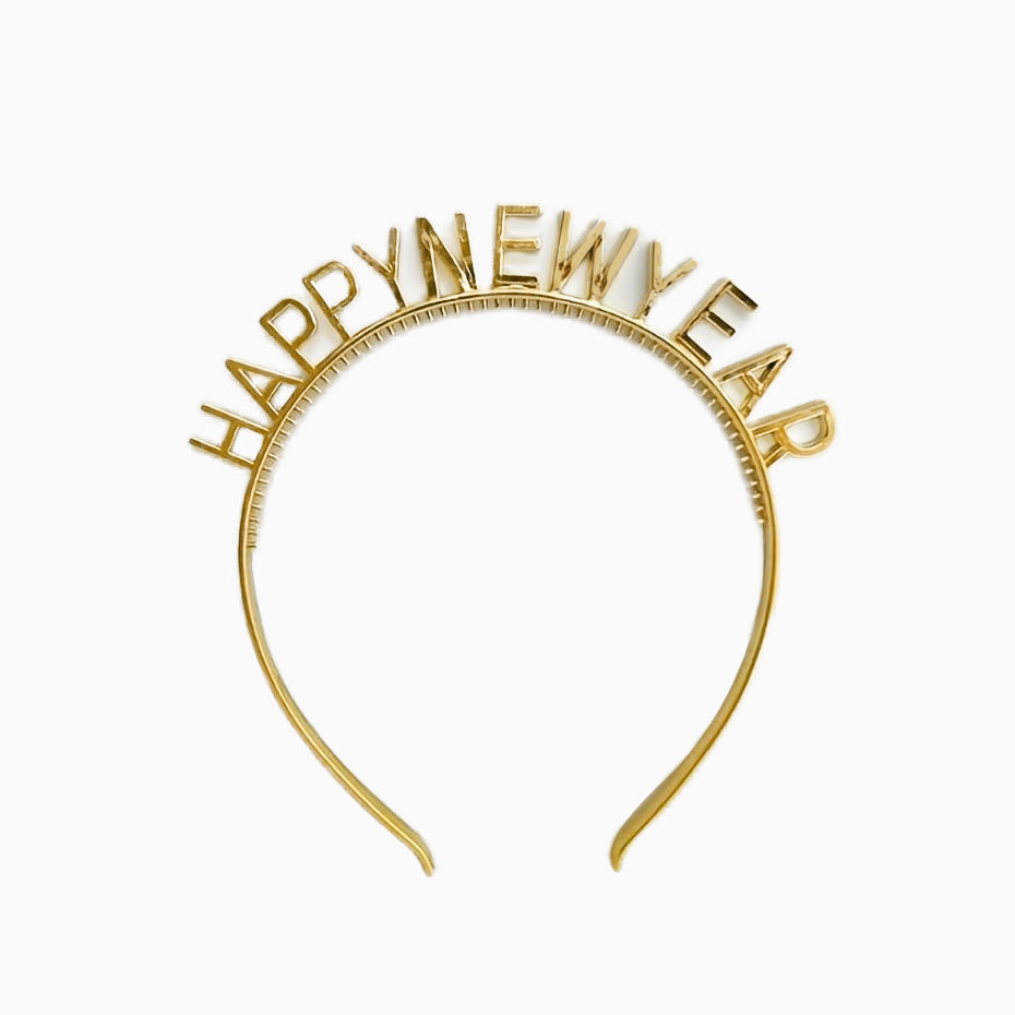 "Happy New Year" Diadema