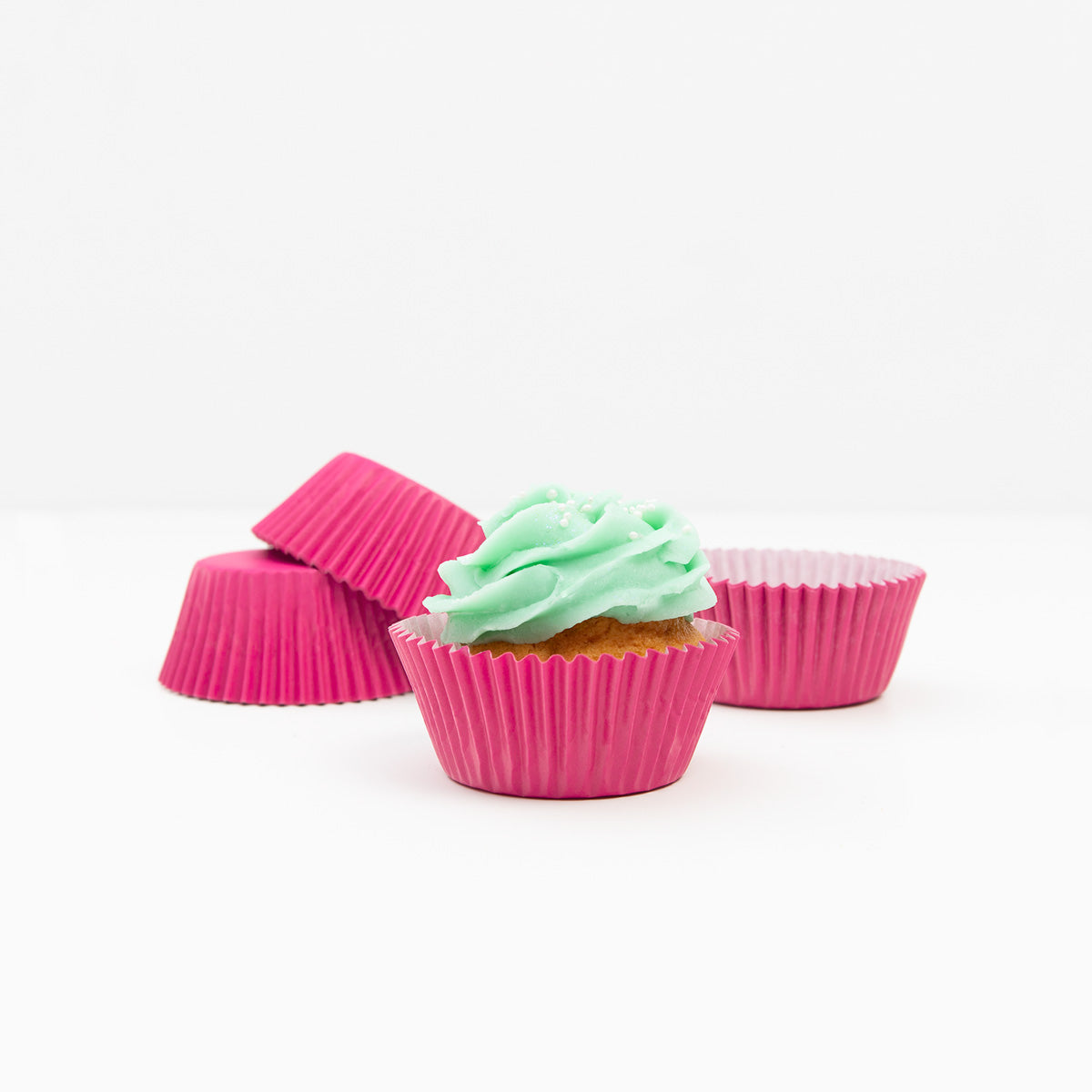 Stampo per cupcake tondo rosa