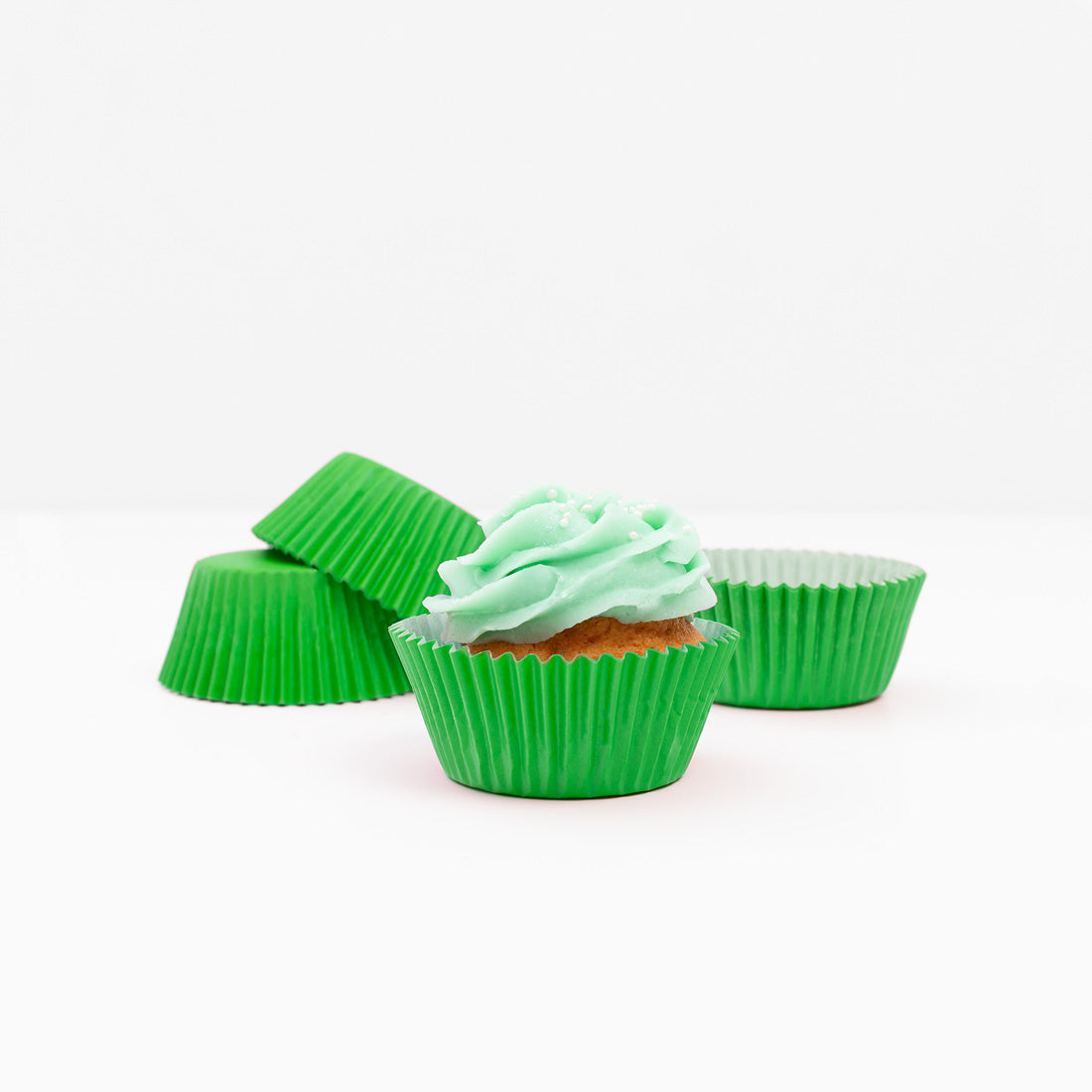 Stampo per cupcake tondo verde