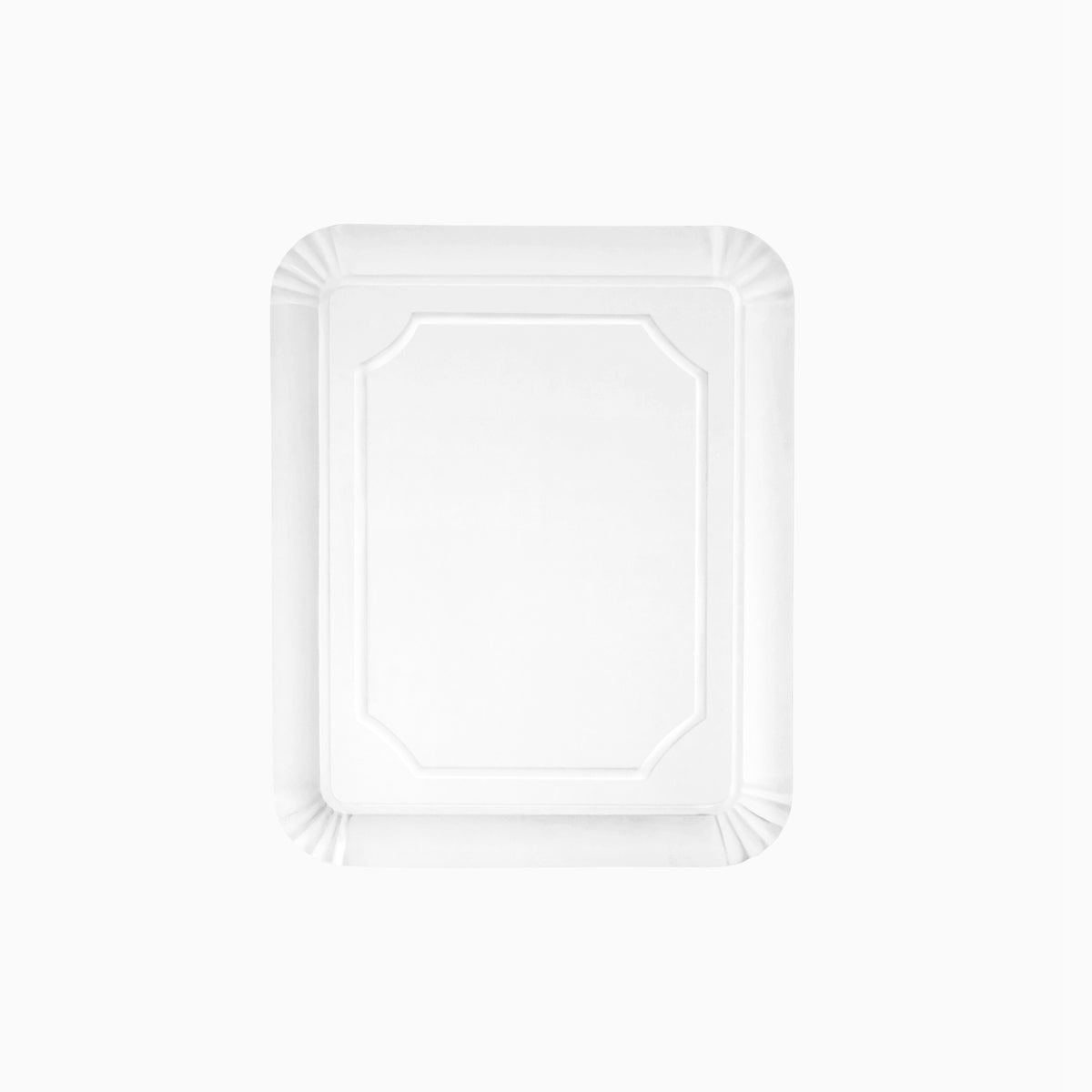 Mini de papelão retangular 18 x 24 cm branco